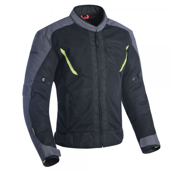 Oxford Oxford Delta 1.0 Air Jacket Black Grey & Fluo